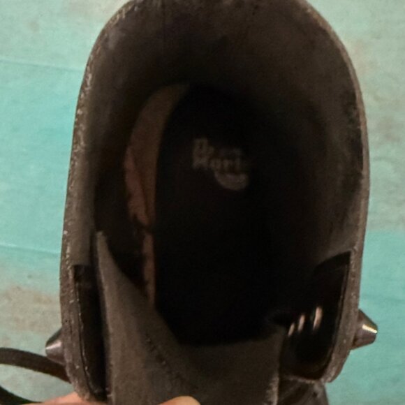 Dr. Martens Women's Pascal Black Patent Leather Lamper Boots Sz 6 - Picture 10 of 13